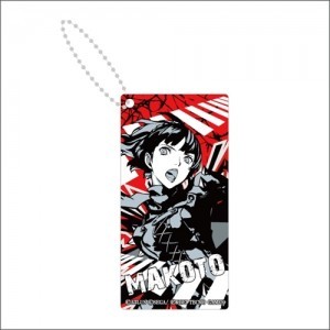 【ペルソナ5 スクランブル】キューボイドアクリルキーホルダー <新島真>