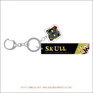 【ペルソナ5 スクランブル】ルームアクリルキーリング <SKULL>