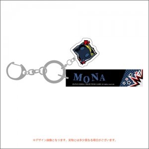 【ペルソナ5 スクランブル】ルームアクリルキーリング <MONA>