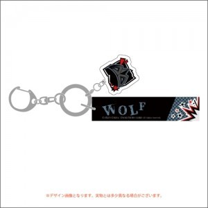 【ペルソナ5 スクランブル】ルームアクリルキーリング <WOLF>