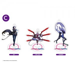 UNDER NIGHT IN-BIRTH アクリルスタンドキーホルダーセット C