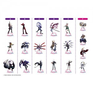 UNDER NIGHT IN-BIRTH アクリルスタンドキーホルダー 全19種セット