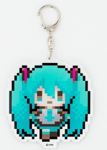 初音ミク ロジックペイント -ミクロジ- アクリルキーホルダー 初音ミク