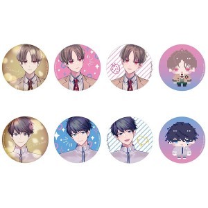 「カナメとハルキー」制服トレーディング缶バッジ(単品)