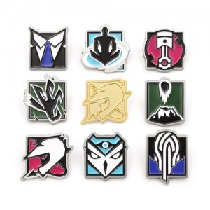 レインボーシックス シージ オペレータピンズセット ５（限定特典付き）