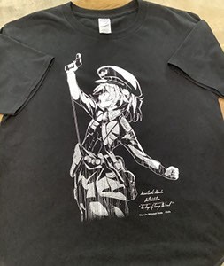 「篠月しのぶ 幼女戦記 十一番目の女神展」TシャツM