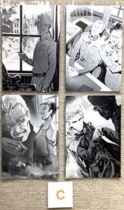 「篠月しのぶ 幼女戦記 十一番目の女神展」ポストカードセット C