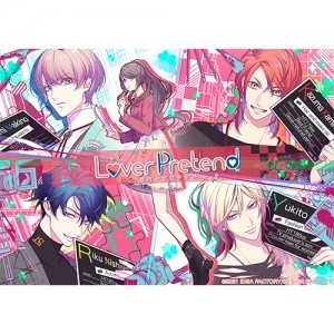 LoverPretend 通常版 ebtenDXパック＋ちびキャラ缶バッジセット