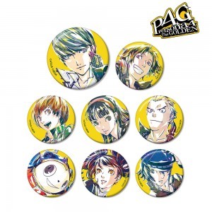 ペルソナ4 ザ・ゴールデン トレーディング Ani-Art 缶バッジ vol.2単品