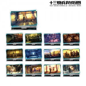 十三機兵防衛圏トレーディング シーン アクリルスタンド BOX