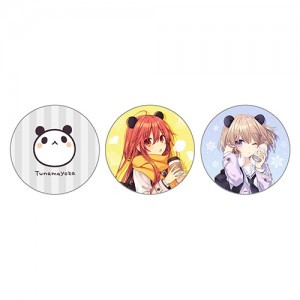 つなまよざ缶バッジ3個セット「Cannery」