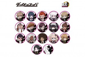 トレーディング缶バッジ　Vol.1（DR）　コンプリートセットダンガンロンパ