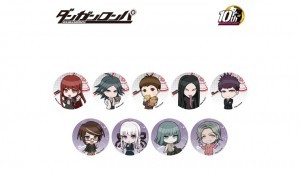 ダンガンロンパ　トレーディング缶バッジ　Vol.5（ゼロ/霧切）　単品