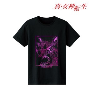 真・女神転生 ベルゼブブ 箔プリントTシャツメンズ(サイズ/L)