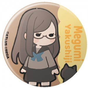 十三機兵防衛圏 1周年記念 ちびキャラ缶バッジ02 薬師寺 恵【専売商品】