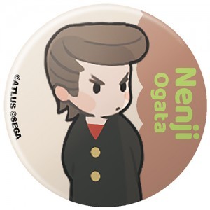 十三機兵防衛圏 1周年記念 ちびキャラ缶バッジ11 緒方 稔二【専売商品】