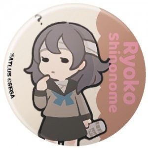 十三機兵防衛圏 1周年記念 ちびキャラ缶バッジ12 東雲 諒子【専売商品】