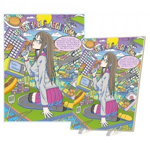 十三機兵防衛圏 1周年記念 ポップアート風アクリルパネル 薬師寺 恵【専売商品】