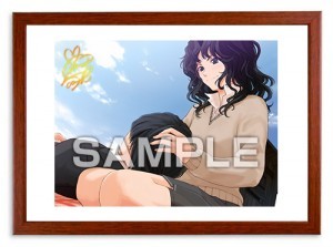 『アマガミ ちょっとおまけ劇場』棚町薫 複製原画（CV・佐藤利奈さんの箔押しサイン入り！）