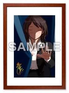 『アマガミ ちょっとおまけ劇場』高橋麻耶 複製原画（CV・早水リサさんの箔押しサイン入り！）