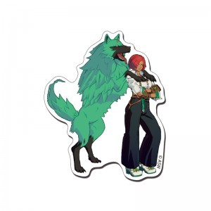 GUILTY GEAR -STRIVE- ステッカー 08.ジオヴァーナ