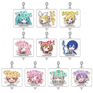 『プロジェクトセカイ カラフルステージ！ feat. 初音ミク』アクリルチャームコレクション第1弾C【単品】バーチャル・シンガー＆ワンダーランズ×ショウタイム