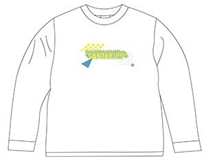 「さんたく!!!」ロングTシャツ（WHITE）フリーサイズ