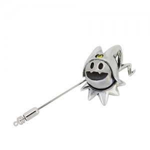 真・女神転生 ジャックフロスト_ラペルピンブローチ