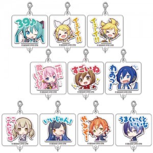 『プロジェクトセカイ カラフルステージ！ feat. 初音ミク』アクリルチャームコレクション第2弾A【BOX】バーチャル・シンガー＆Vivid BAD SQUAD ※2025年11月中旬出荷分