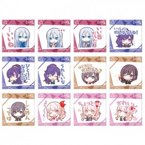 プロジェクトセカイ カラフルステージ！ feat. 初音ミク　スクエア缶バッジ　コレクション25時、ナイトコードで。