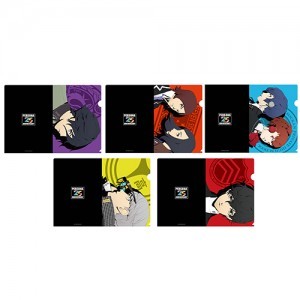 【ペルソナ25周年】主人公クリアファイル5種セット※2025年11月中旬出荷分