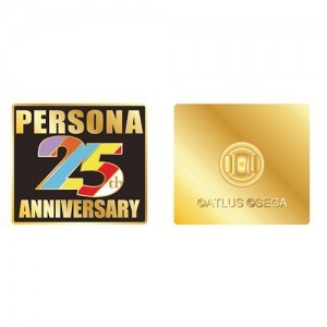 【ペルソナ25周年】P25th ロゴピンバッジ※2025年11月中旬出荷分