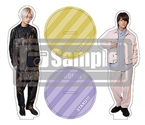 江口拓也・八代拓の「さんたく!!!」アクリルフィギュア Summer 2021