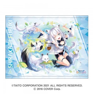 「ラクガキ キングダム」×「ホロライブ」B2タペストリー 白上 フブキ