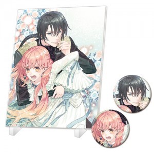 『（仮）花嫁のやんごとなき事情』　アクリルパネル＆缶バッジセット A