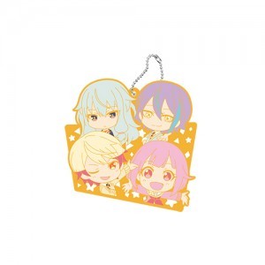 『プロジェクトセカイ カラフルステージ！ feat. 初音ミク』ユニットラバーキーホルダーワンダーランズ×ショウタイム ※2025年11月中旬出荷分