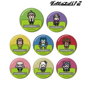 ダンガンロンパ1・2 Reload トレーディングドット絵モチーフ缶バッジ ver.CBOX
