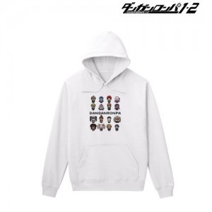 ダンガンロンパ ドット絵モチーフパーカー ver.Aメンズサイズ/XS