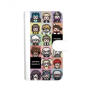 ダンガンロンパ ドット絵モチーフ手帳型スマホケース ver.B(対象機種/Lサイズ)