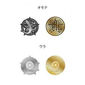 真・女神転生V 縄印学園校章＆ボタンピンバッジセット※2025年11月中旬出荷分