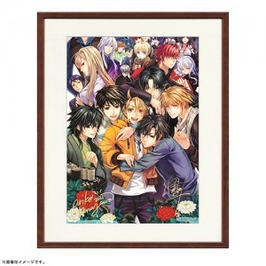 ビーズログ文庫15周年記念『闇の皇太子』　複製サイン入りミストグラフ