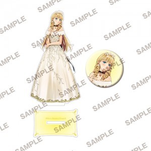 【フェア第二弾特典対象】角川ビーンズ文庫創刊20周年記念『悪役令嬢、セシリア・シルビィは死にたくないので男装することにした。』描き下ろしアクリルフィギュア＆缶バッジセット 　セシリア