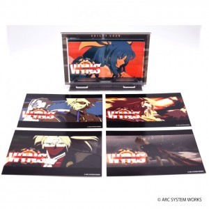 GUILTY GEAR Xrd REV 2 アクリルフレームスタンド＋ポストカードセットDディズィー/シン/レオ/アンサー/レイヴン