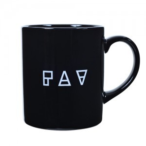 FAV gaming BLOCK Logo Mag Cup Black