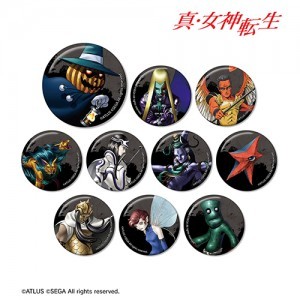 真・女神転生 トレーディング 悪魔 缶バッジ 単品