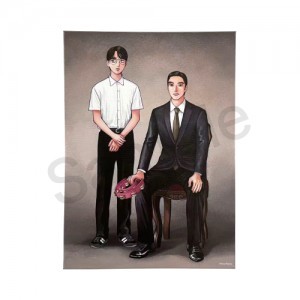 朗読劇『カラオケ行こ！』 和山やま描き下ろしメインビジュアル F4キャンバスボード