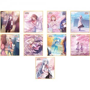 『プロジェクトセカイ カラフルステージ！ feat. 初音ミク』ミニ色紙コレクション 第9弾A【BOX】君と歌う、桜舞う世界で