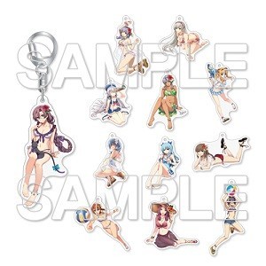 『暁の軌跡』トレーディングアクリルキーホルダー ・水着づくしコンプリートBOX