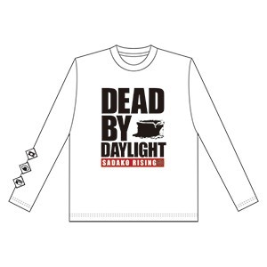 『DEAD BY DAYLIGHT×SADAKO RISING』ロングスリーブTシャツSteamコード付き限定版（ホワイト）M