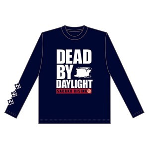 『DEAD BY DAYLIGHT×SADAKO RISING』ロングスリーブTシャツSteamコード付き限定版（ネイビー）M